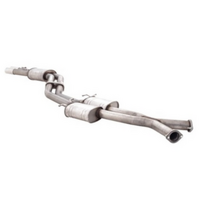 HOLDEN COMMODORE VT VU VX VY VZ V8 UTE/WAGON TWIN 3" CATBACK XFORCE 409 STAINLESS STEEL EXHAUST SYSTEM