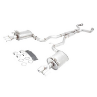 HOLDEN COMMODORE VE VF SEDAN/WAGON SS/SV6 TWIN 2 1/4" XFORCE 409 STAINLESS STEEL CATBACK EXHAUST SYSTEM