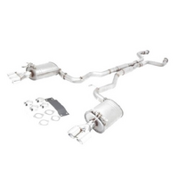 HOLDEN COMMODORE VE VF UTE SS/SV6 TWIN 2 1/4" XFORCE 409 STAINLESS STEEL CATBACK EXHAUST SYSTEM