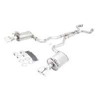 HOLDEN COMMODORE VE/VF UTE SS/SV6 TWIN 2 1/2" XFORCE 409 STAINLESS STEEL CATBACK EXHAUST SYSTEM
