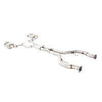 HOLDEN COMMODORE VE/VF UTE SS/SV6 TWIN 3" XFORCE 409 STAINLESS STEEL CATBACK EXHAUST SYSTEM