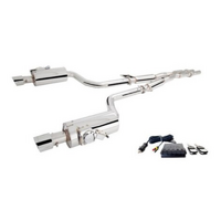 3" XFORCE STAINLESS STEEL CATBACK EXHAUST SYSTEM WITH VAREX FITS CHRYSLER 300C 6.4L 2012-ON