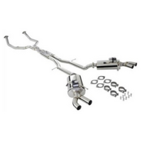 KIA STINGER CK 3.3L V6 TURBO TWIN 2 1/2" XFORCE 304 STAINLESS STEEL CAT BACK EXHAUST WITH VAREX