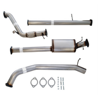PERFORM-EX 3" STAINLESS STEEL NO CAT/MUFFLER TURBO BACK EXHAUST SYSTEM FITS FORD RANGER PX 3.2L 5CYL 2011-2016