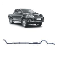 REDBACK 3" 409 STAINLESS STEEL CAT/RESONATOR EXHAUST SYSTEM FITS TOYOTA HILUX KUN26R N70 2005-2015