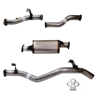 PERFORM-EX 3" STAINLESS STEEL WITH MUFFLER DPF BACK EXHAUST FITS TOYOTA LANDCRUISER VDJ79R 2016-ON
