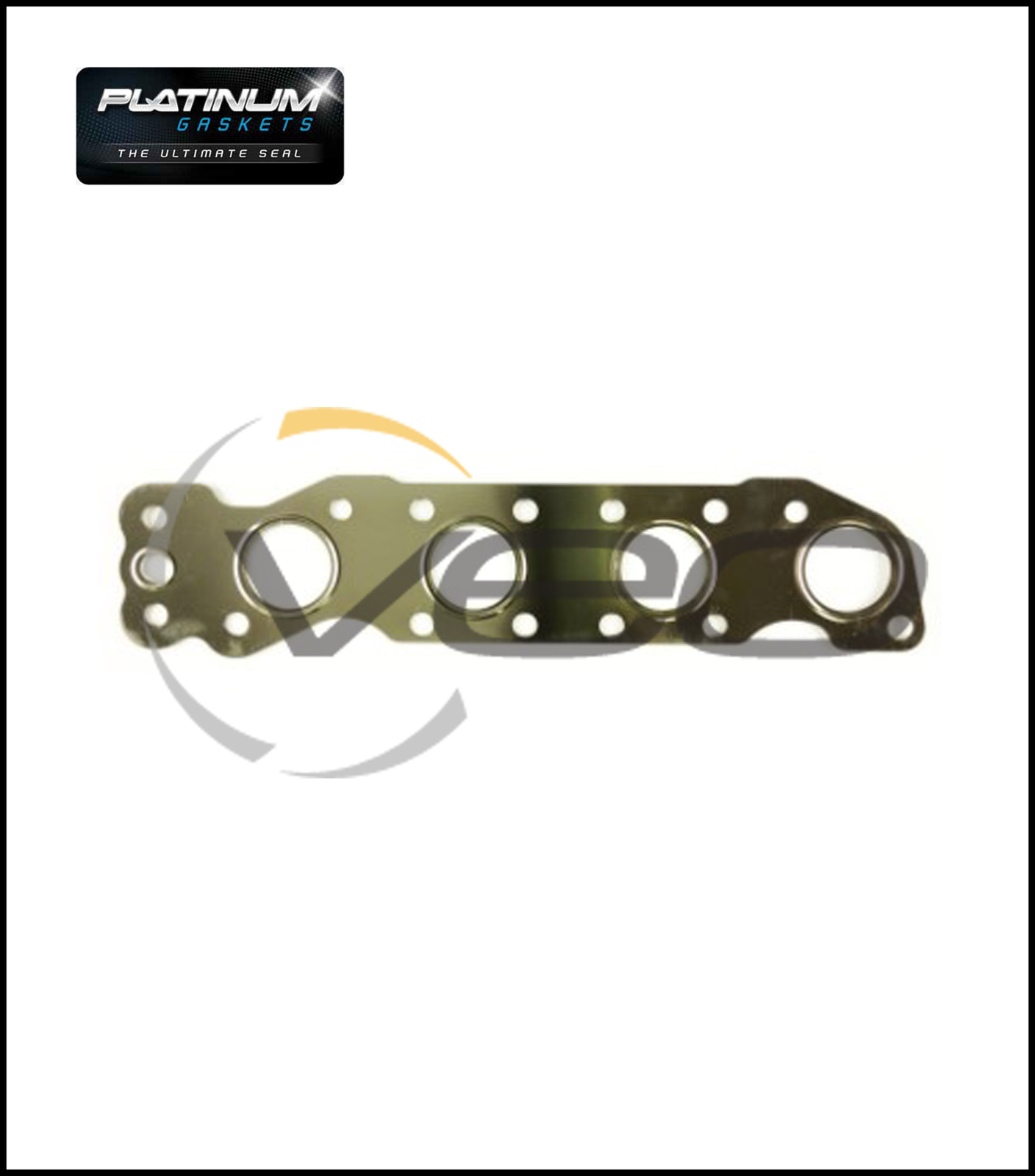 PLATINUM EXHAUST MANIFOLD GASKET FITS SUZUKI JIMNY SN413 1.3L M13A 4CYL