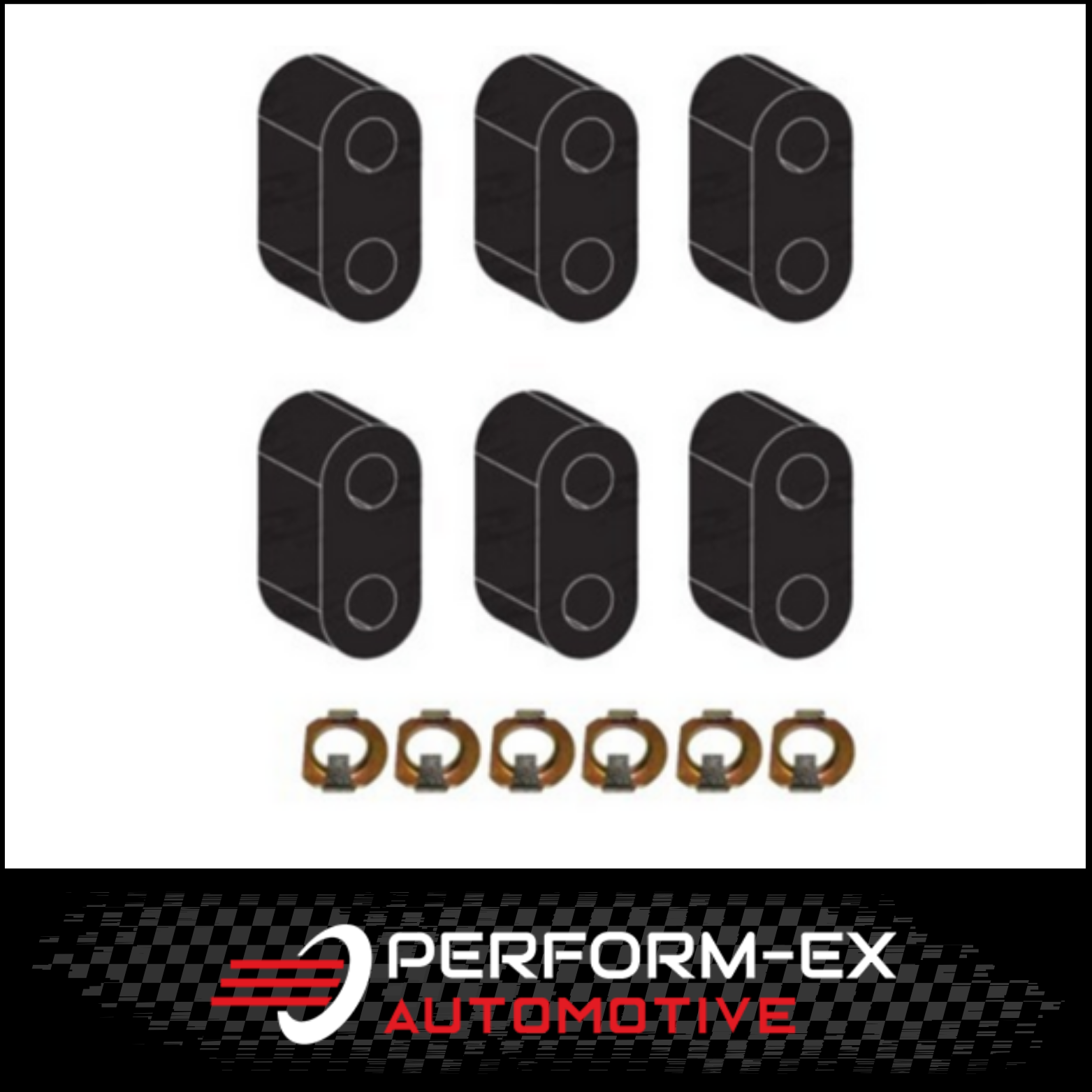 EXHAUST HANGER RUBBER MOUNT KIT FITS HOLDEN COMMODORE VT VU VX VY VZ V8