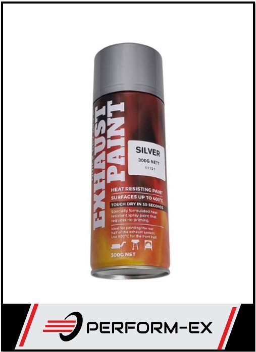 High Exhaust System Temperature HIGH TEMPERATURE EXHAUST SYSTEM PAINT 400DEG SILVER | eBay
