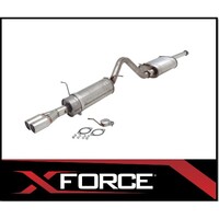 FORD FALCON BA BF XR6 NON TURBO UTE XFORCE 2 1/2" 409 STAINLESS STEEL CAT BACK EXHAUST SYSTEM FORD FALCON BA BF XR6 NON TURBO UTE XFORCE 2 1/2" 409 STAINLESS STEEL CAT BACK EXHAUST SYSTEM