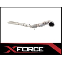 XFORCE  4" TO 3"" STAINLESS STEEL TURBO DOWNPIPE WITH CAT FITS AUDI RS3 8V (PRE-FACELIFT) 2.5L 5CYL CZGB 9/15-6/17