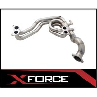 XFORCE STAINLESS STEEL HEADER/OVER PIPE FITS SUBARU BRZ 2.0L 2012-ON 