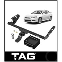 TAG+ TOWBAR KIT (1000KG) FITS MITSUBISHI LANCER CJ SEDAN 8/2007-11/2015 TAG+ TOWBAR KIT (1000KG) FITS MITSUBISHI LANCER CJ SEDAN 8/2007-11/2015