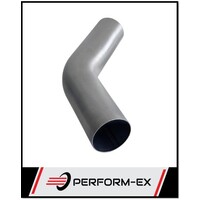 3" 76MM X 45 DEGREE MANDREL BEND 304 STAINLESS STEEL EXHAUST PIPE