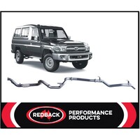 REDBACK 3" 409 SS CAT/PIPE EXHAUST FITS TOYOTA LANDCRUISER VDJ78R 07-16 TROOPY