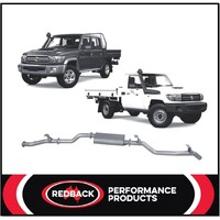 REDBACK 3" SS MUFFLER DPF BACK EXHAUST FITS TOYOTA LANDCRUISER VDJ79R 16-ON REDBACK 3" SS MUFFLER DPF BACK EXHAUST FITS TOYOTA LANDCRUISER VDJ79R 16-ON