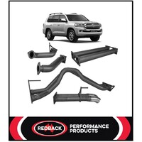 REDBACK 3" 409 SS PIPE ONLY EXHAUST FITS TOYOTA LANDCRUISER VDJ200R 2015-2021