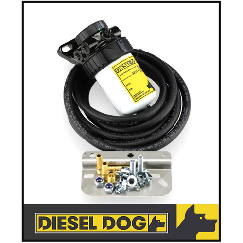 DIESEL DOG SECONDARY FUEL FILTER KIT FITS MITSUBISHI PAJERO NS NT NW 11/06-6/14