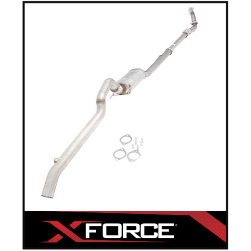 XFORCE 409 STAINLESS STEEL 3" EXHAUST WITH CAT/MUFFLER FITS TOYOTA HILUX KUN26R 3.0L TD 1/05-12/15