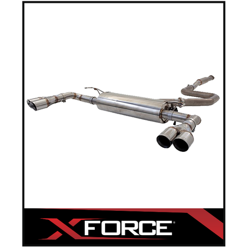 XFORCE 3" 304 STAINLESS STEEL CATBACK VAREX EXHAUST SYSTEM FITS KIA CERATO GT BD 1.6L TURBO 1/2018-12/2022