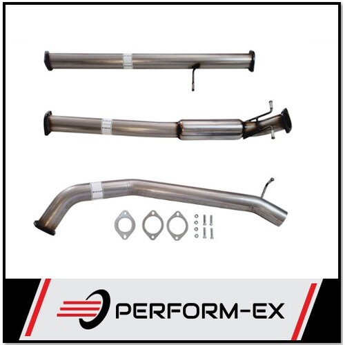 PERFORM-EX 3" STAINLESS STEEL DPF BACK EXHAUST WITH HOTDOG FITS FORD RANGER PX 3.2L TD 10/2016-5/2022