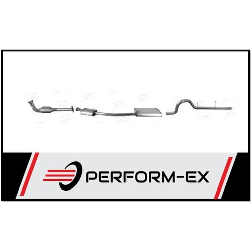 STANDARD ENGINE BACK EXHAUST SYSTEM FITS FORD FALCON AU UTE 6CYL 6/99-9/02