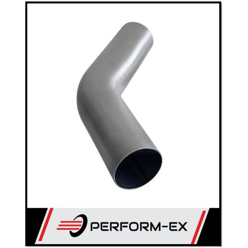 2 1/2" 63MM X 45 DEGREE MANDREL BEND 304 STAINLESS STEEL EXHAUST PIPE