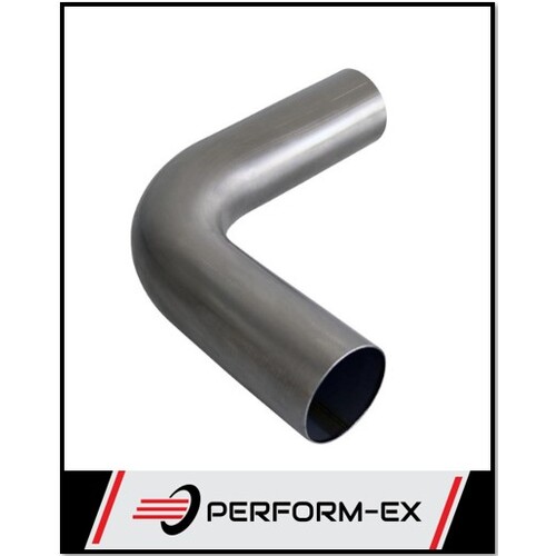2 1/2" 63MM X 90 DEGREE MANDREL BEND 304 STAINLESS STEEL EXHAUST PIPE
