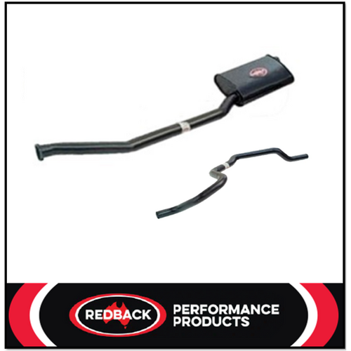 FORD FALCON EA-AU 6CYL 4.0L WAGON REDBACK 2.5" CATBACK EXHAUST WITH TAILPIPE