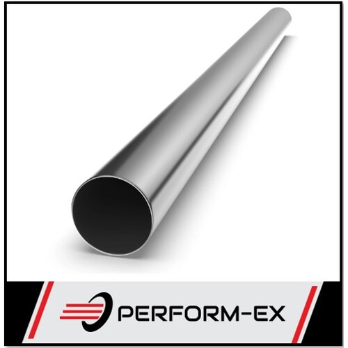 3" INCH (76MM) 304 GRADE STAINLESS STEEL EXHAUST PIPE TUBE 1 METRE