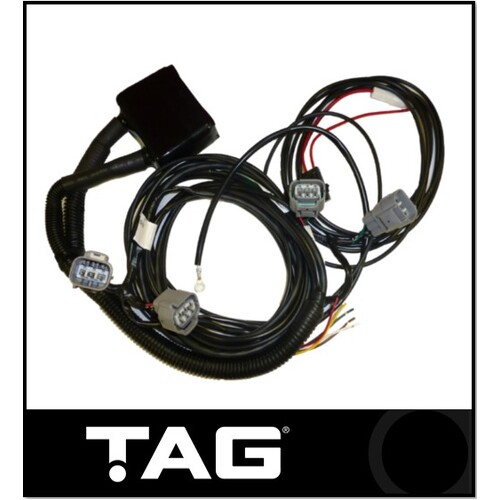 DIRECT FIT TOWBAR WIRING HARNESS WITH ECU FITS TOYOTA HILUX GUN125R 5/15-ON